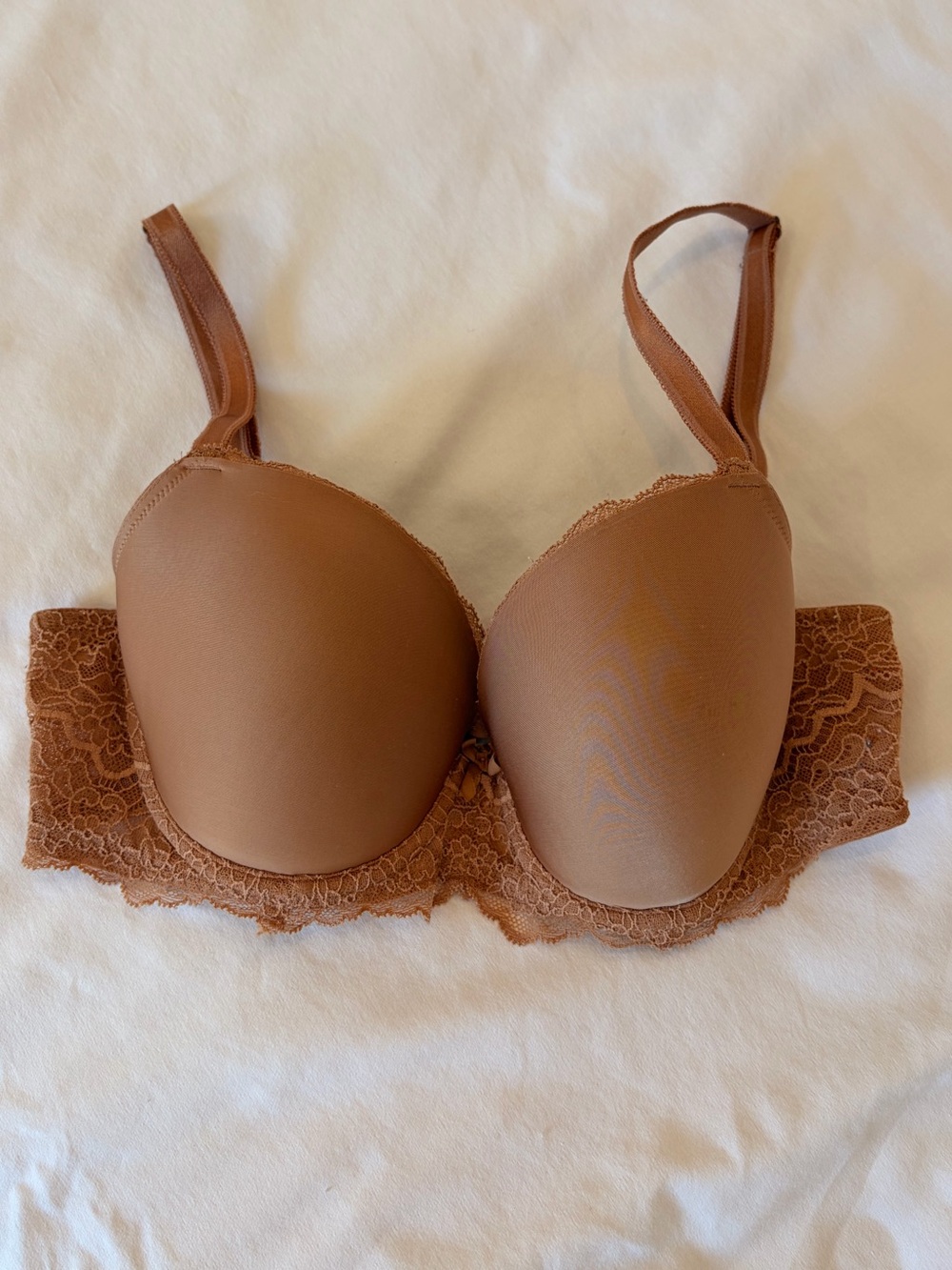 Victoria's Secret Taupe Lace Underwire Bra